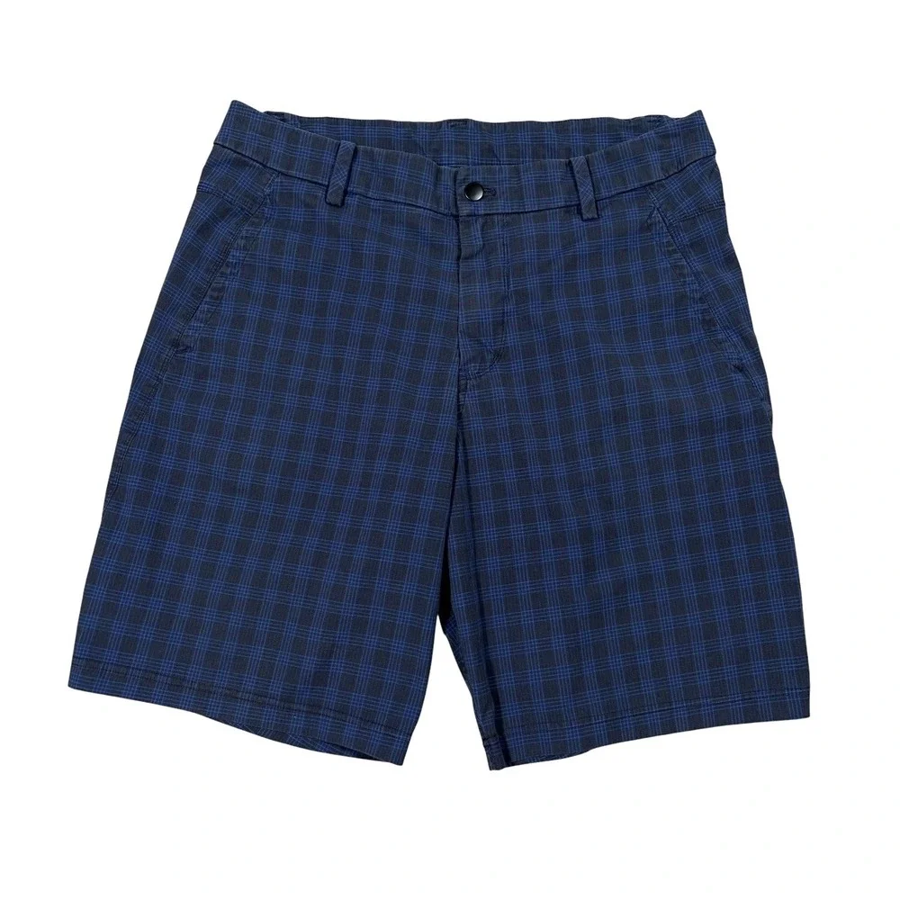 Lululemon Shorts Mens 34 Plaid Performance Stretch‎ Chino 9.75